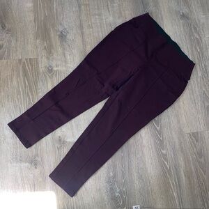 Nine West Maroon Leggings